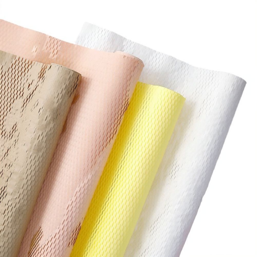 Florist Flower Supply - Papier d'emballage texturé nid d'abeille, feuilles