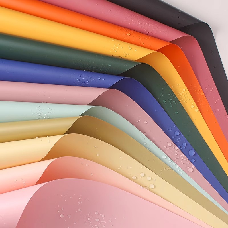 Florist Flower Supply - Papier de couleur unie de Style