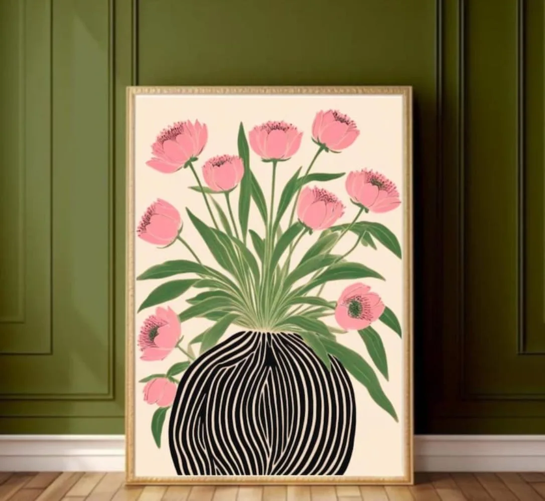 Affiche florale sans cadre, Ar - Florist Supply Vases avis et prix