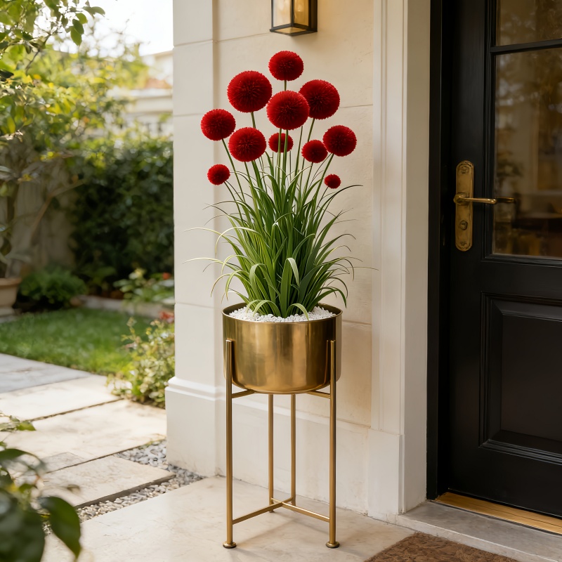 4 pièces = 12 tiges, vase non  - Florist Supply Vases avis et prix